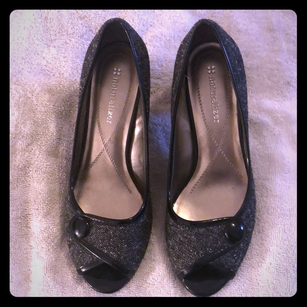 Naturalizer Tweed Pumps